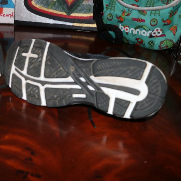 Asics Gt 2000 7 Gel Runners Sz 11 Black/Skylight Like new - Picture 5 of 8